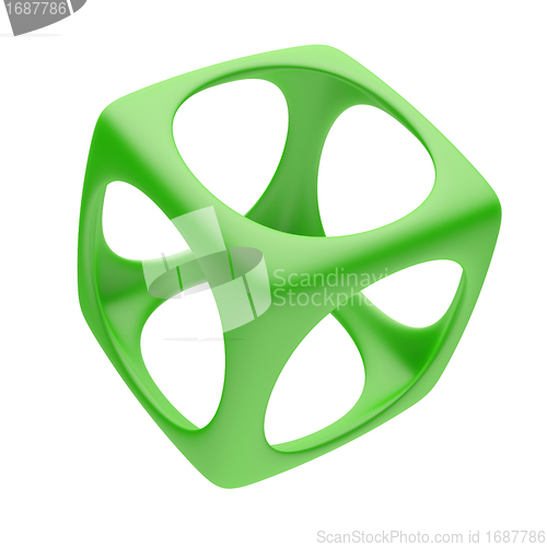 Image of Green Cube