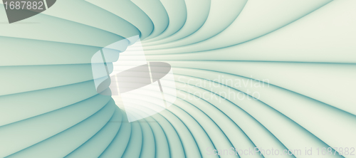 Image of Abstract Tunnel Background