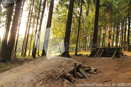 Image of downhill jump track