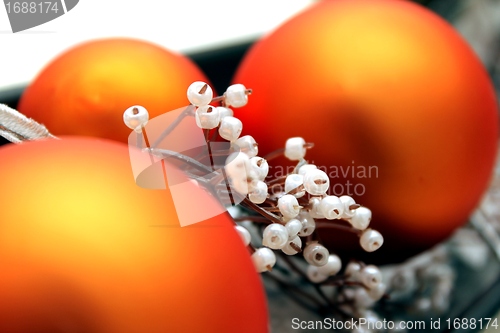 Image of christmas decoration mix