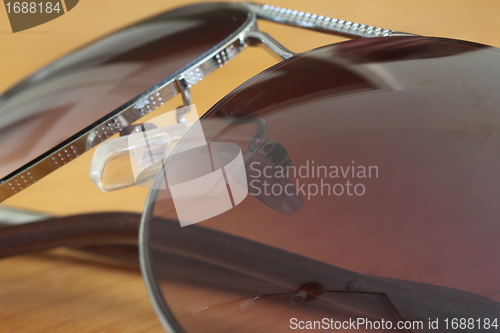 Image of sunglasses close up