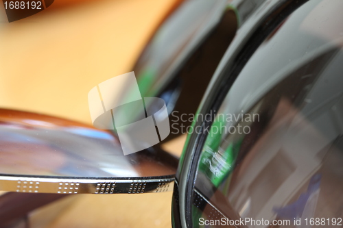 Image of sunglasses close up