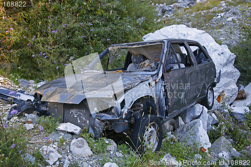 Image of Abandoned car