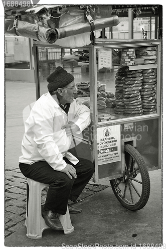 Image of Simit cart Eminonu