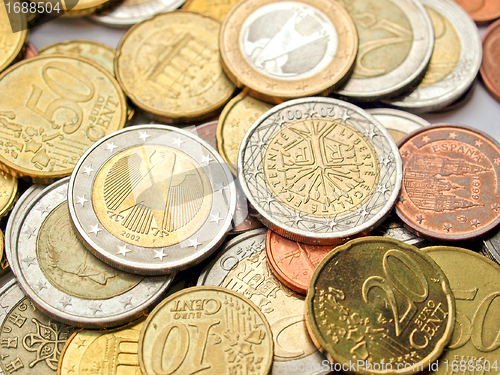 Image of Euro coins