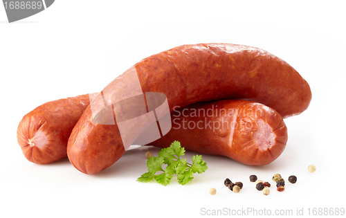 Image of delicious smoked sausages