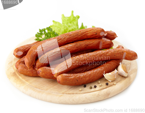 Image of delicious smoked sausages