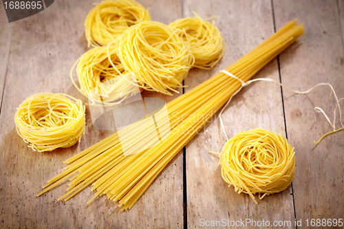 Image of various spaghetti