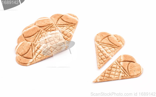 Image of Wafer ice cream cone decoration