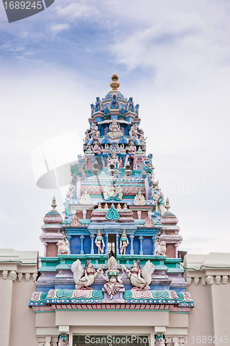 Image of hindu temple roof in penang