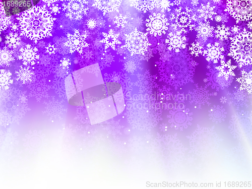 Image of Christmas light purple background. EPS 8