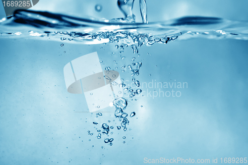 Image of water bubbles background