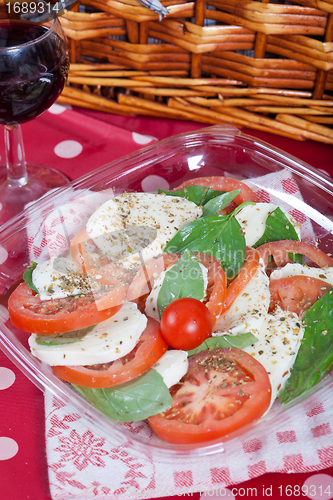 Image of Caprese salad