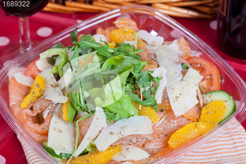 Image of Salmon salad