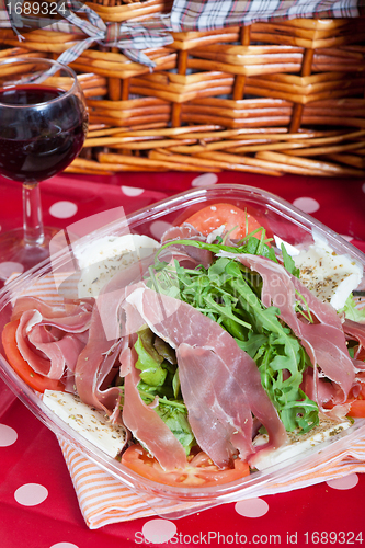 Image of Italian Salad with ham