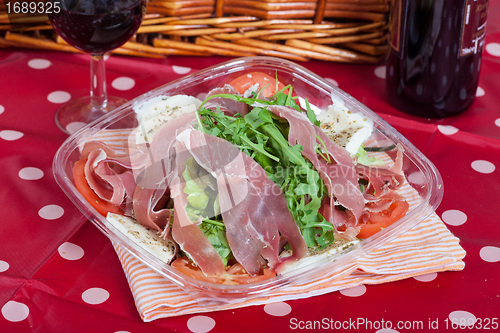 Image of Italian Salad with ham