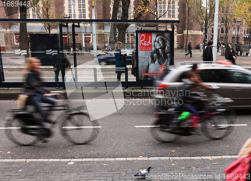 Image of Traffic in Amsterdam