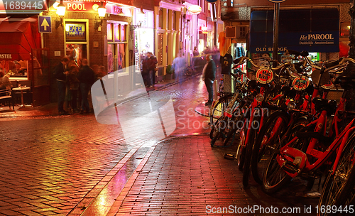 Image of Amsterdam- night scene