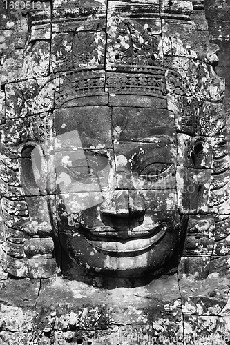 Image of Bayon face