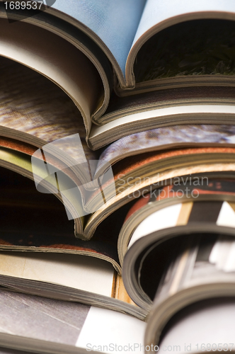 Image of stack of magazines