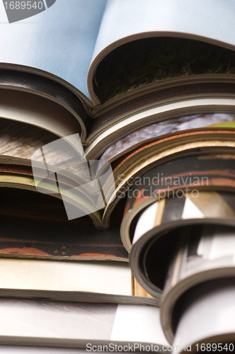 Image of stack of magazines