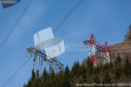 Image of High-Voltage Mast