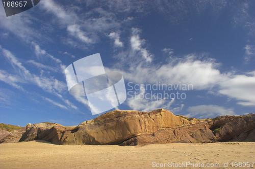 Image of Beach sky