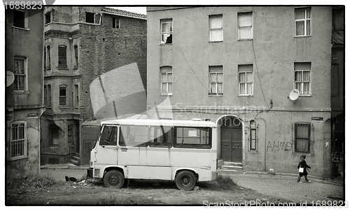 Image of Parked bus Fatih