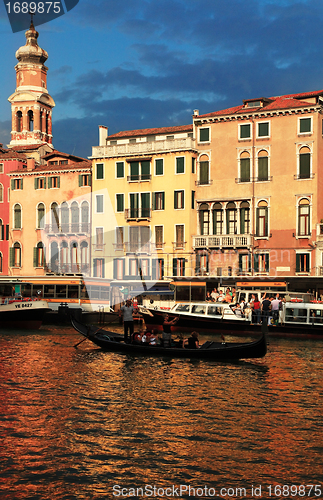 Image of Sunset in Venice