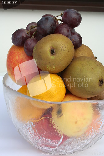 Image of Bowel with fruits