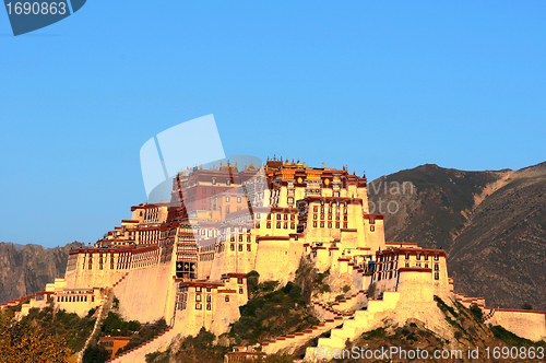 Image of Landmark of Potala Palace in Tibet