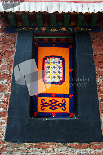 Image of Typical Tibetan window