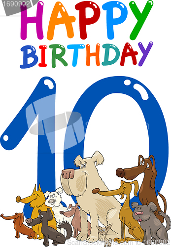 Image of eleventh birthday anniversary design