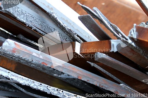 Image of old steel parts