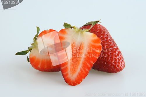Image of Fresh and tasty strawberries