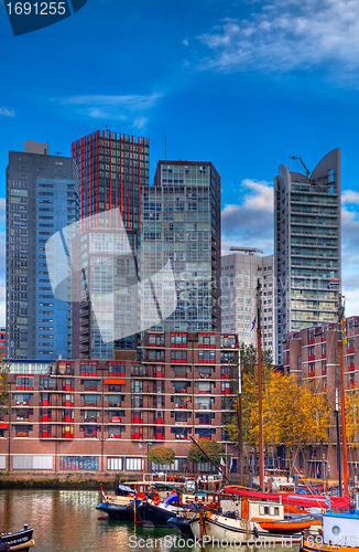 Image of Rotterdam skylines