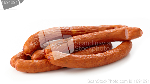 Image of delicious smoked sausages