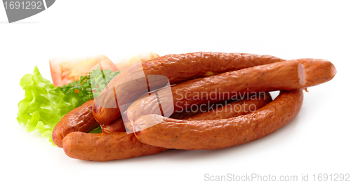 Image of delicious smoked sausages