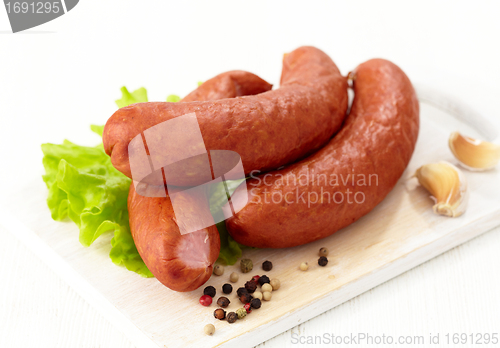 Image of smoked sausages