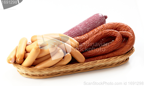 Image of various sausages