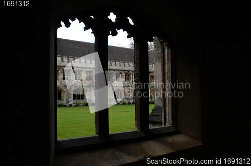 Image of Magdalen College cloister