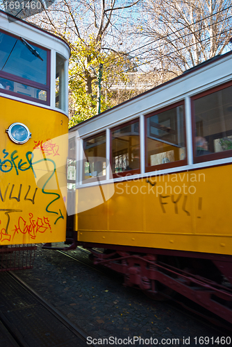 Image of Tram in Lisbon