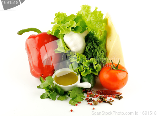 Image of Colorful mix of vegetables