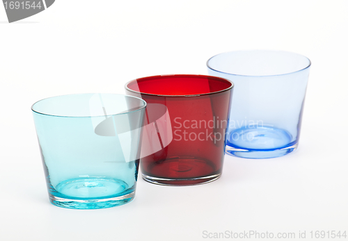 Image of Three color glasses