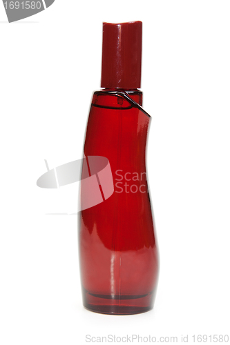 Image of Red perfume bottle