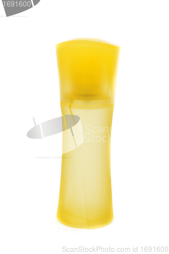 Image of Yellow perfume bottle