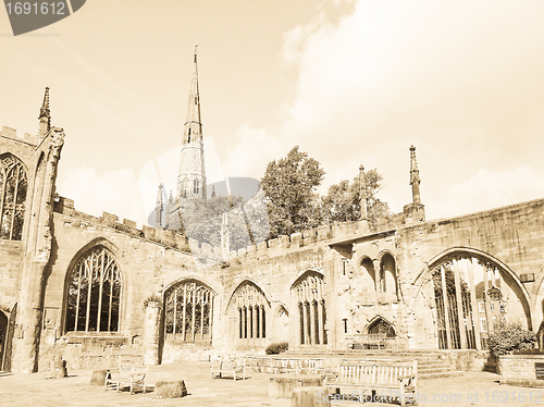 Image of Coventry Cathedral ruins