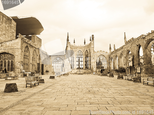 Image of Coventry Cathedral ruins