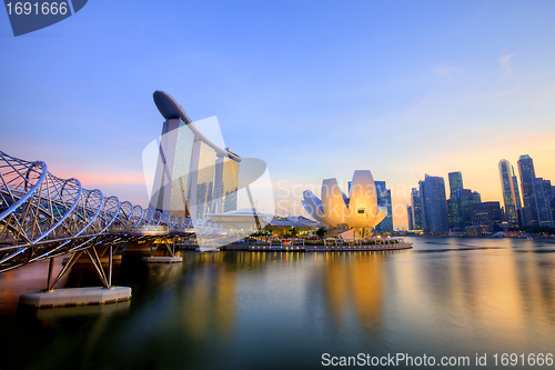 Image of Singapore skyline