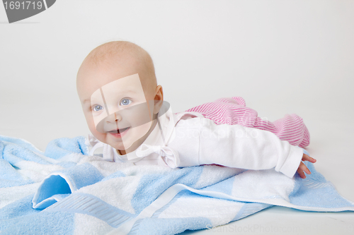 Image of happy beautiful baby